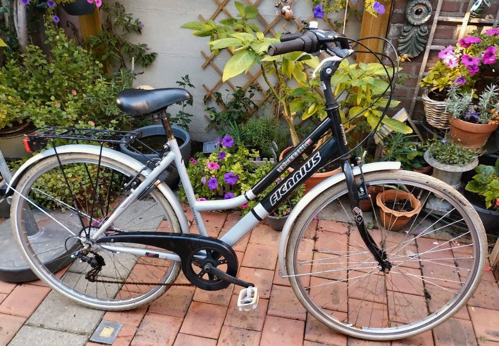 Stationsfiets voor student€30!, Gebruikt, Velgrem, 47 tot 50 cm, Versnellingen