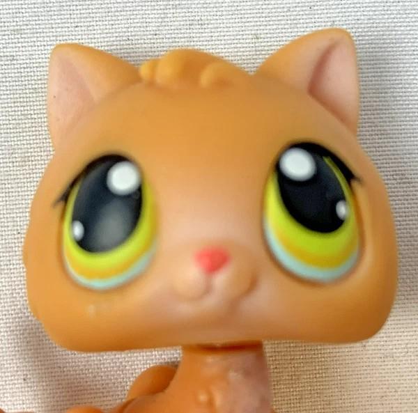 Littlest Pet Shop Hasbro LPS #86 Kat Oranje Geel vintage, Coolsingel 104, 3011 AG Rotterdam, Netherlands, Verzenden, Zo goed als nieuw