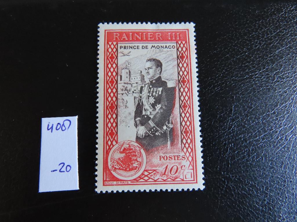 Monaco 408, Postzegels en Munten, Ophalen of Verzenden, Monaco