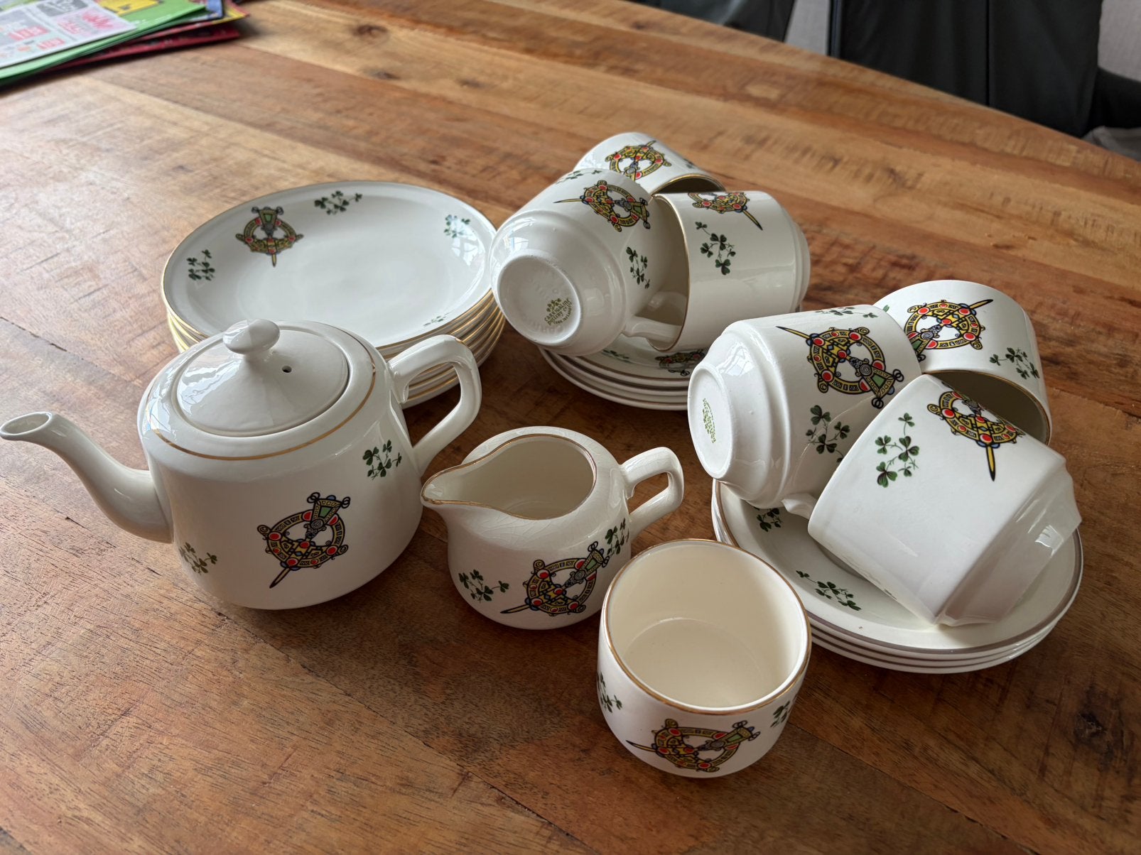 Carrgaline pottery, Ophalen