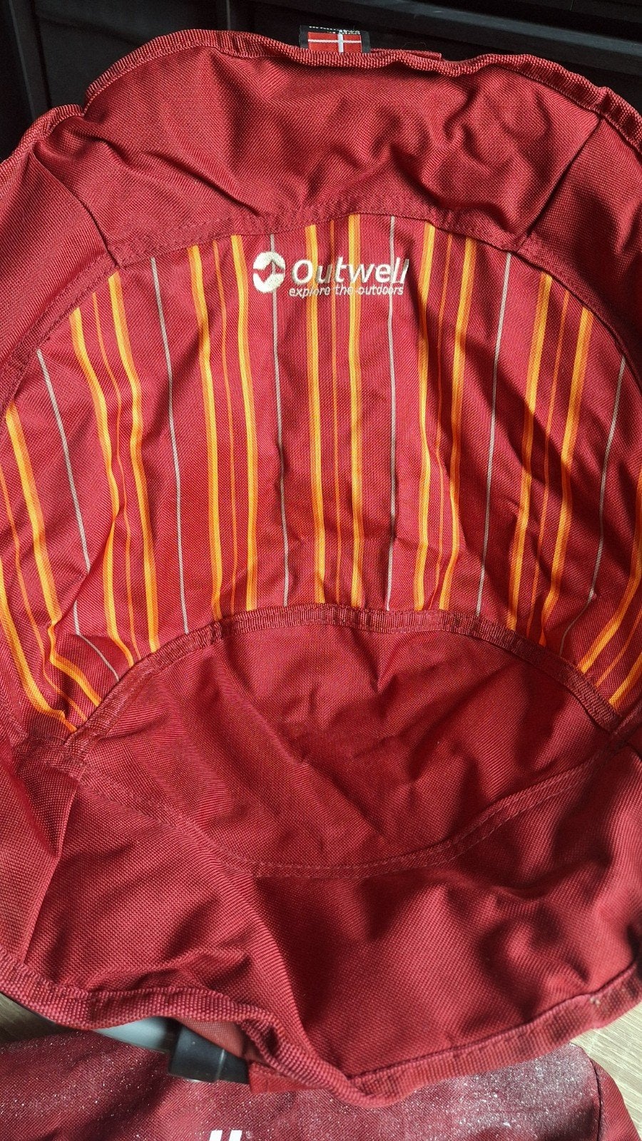 Outwell opvouwbare campingstoel kind - rood, Ophalen of Verzenden, Gebruikt, Campingstoel