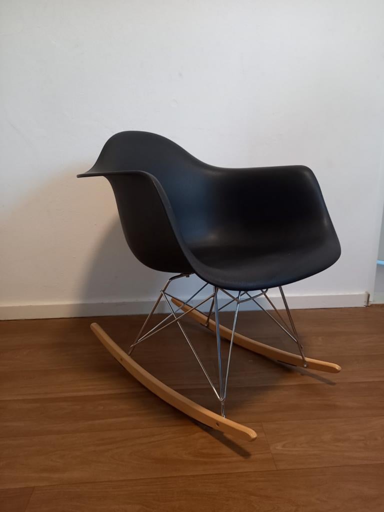 Schommelstoel, Ophalen, Gebruikt, Wit, Eén