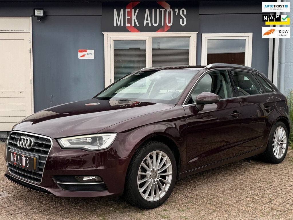 Audi A3 Sportback 1.4 TFSI CoD Ambiente Pro Line plus|2e Eig, Auto's, Audi, Gebruikt, 4 cilinders, 150 pk, Leder en Stof