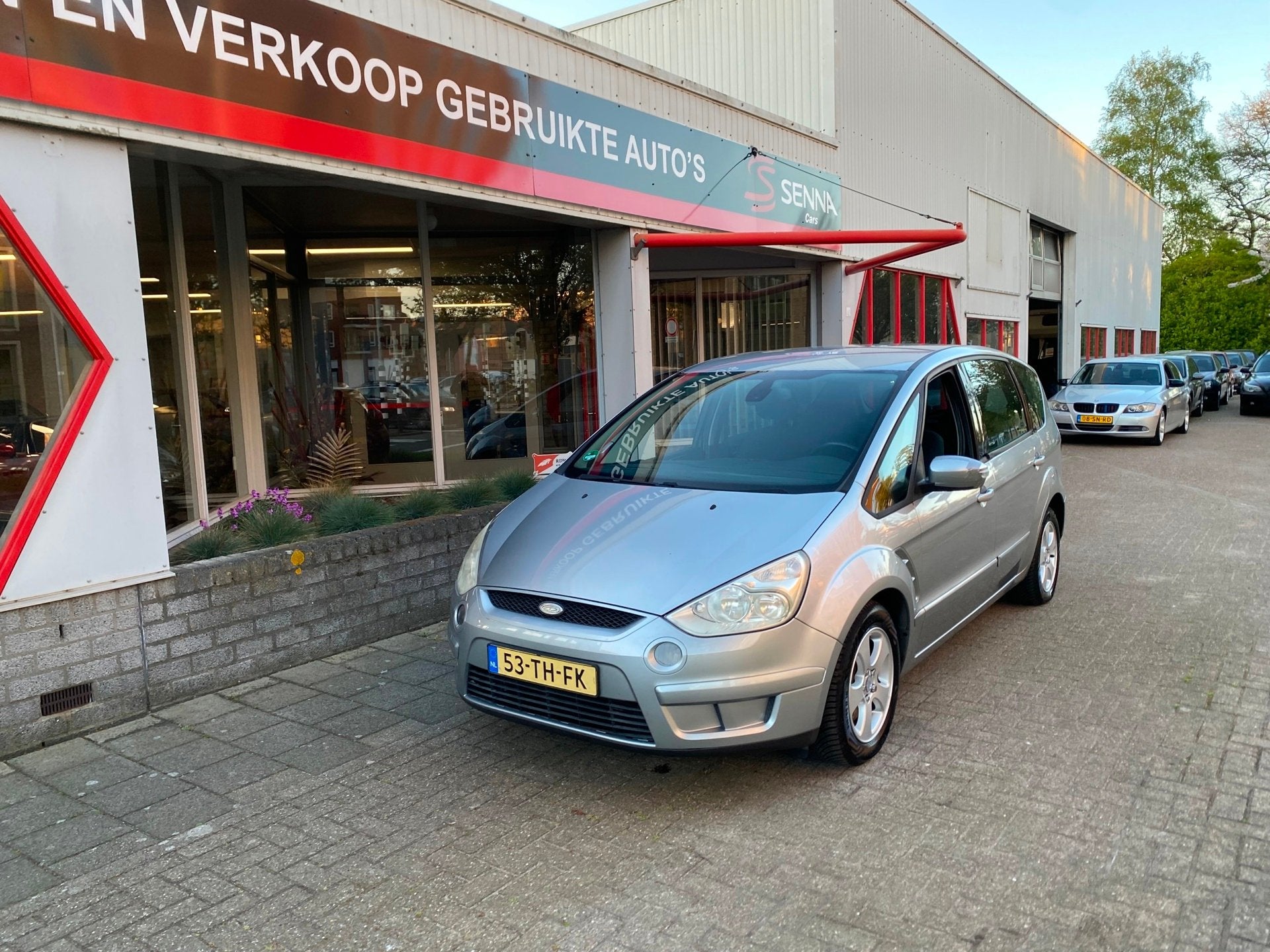 Ford S-Max 2.5 20V Turbo - Airco - Trekhaak - Inruil Mog !, Auto's, Ford, Voorwielaandrijving, Gebruikt, 1581 kg, 2521 cc