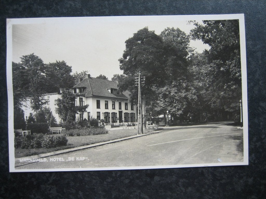 WARNSVELD hotel De Kap A, Ophalen of Verzenden, 1940 tot 1960, Gelderland