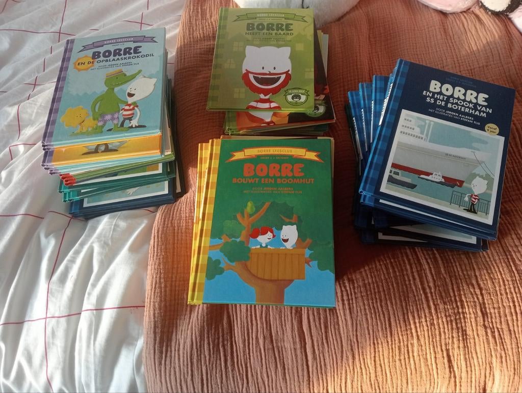 Borre boeken - groep 1 t/m 6, Boeken, Ophalen, Fictie algemeen, Zo goed als nieuw, Jeroen Aalbers