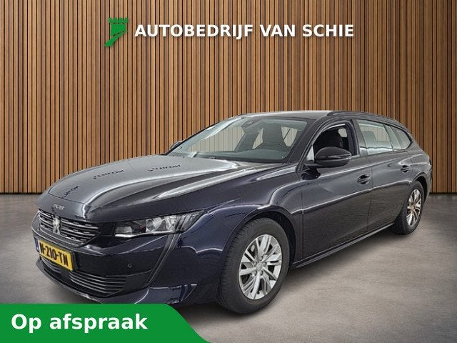 Peugeot 508 SW 1.2 PureTech Active Pack Business 1e-Eig. & D, Stof, 1199 cc, Blauw, Origineel Nederlands