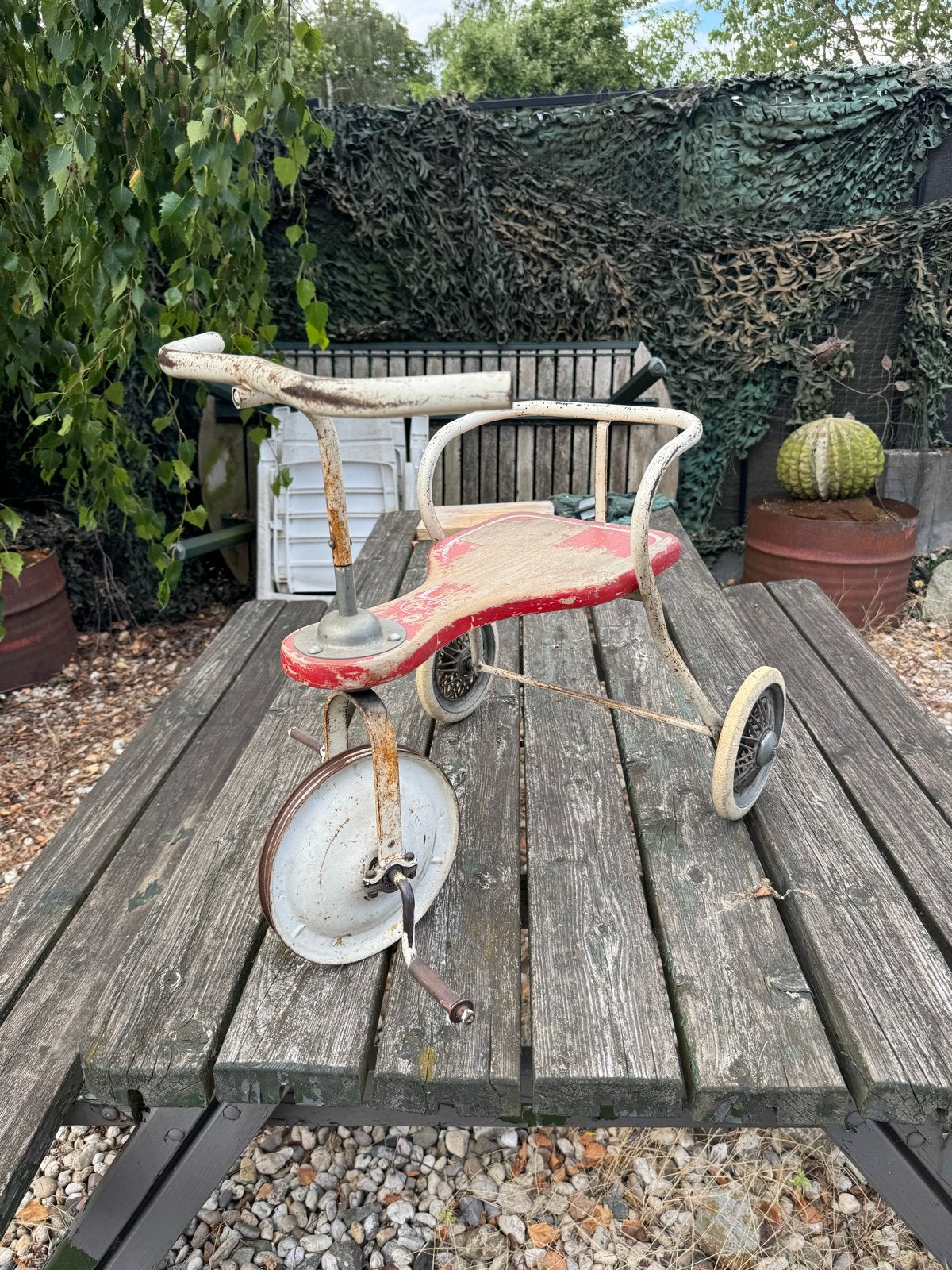 Vintage driewieler - Oude kinderfiets - Decoratie, Ophalen