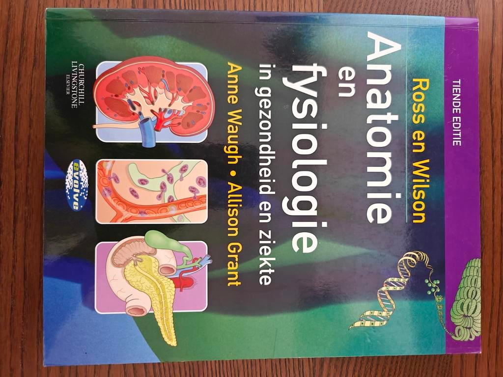 Ross en Wilson - Anatomie en Fysiologie - Tiende Editie, Boeken, Anne Waugh, Allison Grant, Zo goed als nieuw, Beta, HBO
