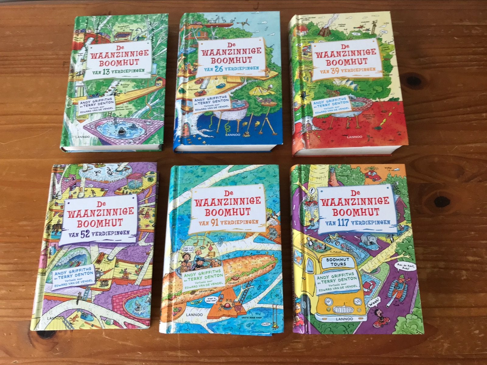 Waanzinnige Boomhut boeken 1, 2, 3, 4, 7 en 9, Ophalen, Gelezen
