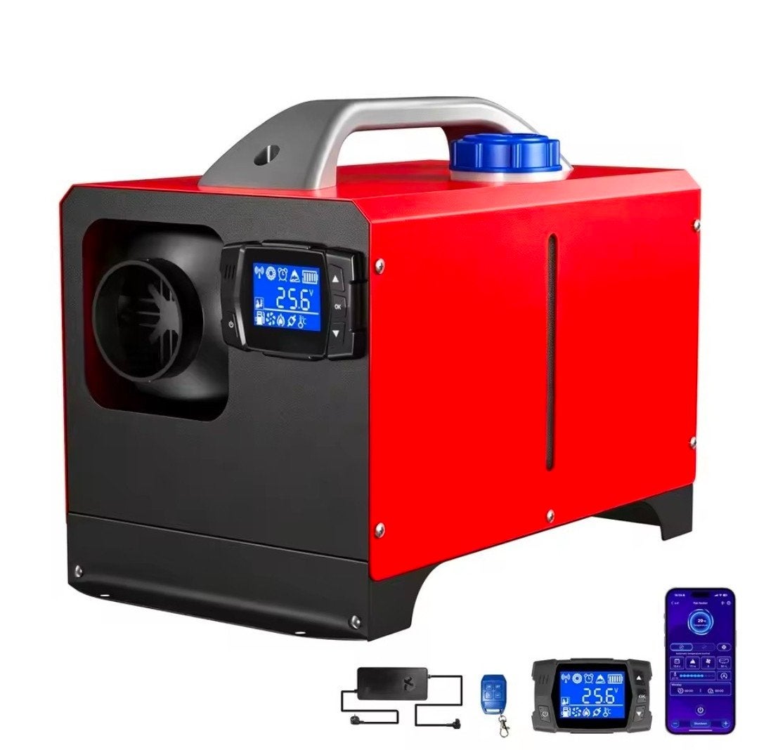 8KW Diesel Luchtverwarmer 12V/24V/220V met Afstandsbediening, Ophalen of Verzenden, Nieuw