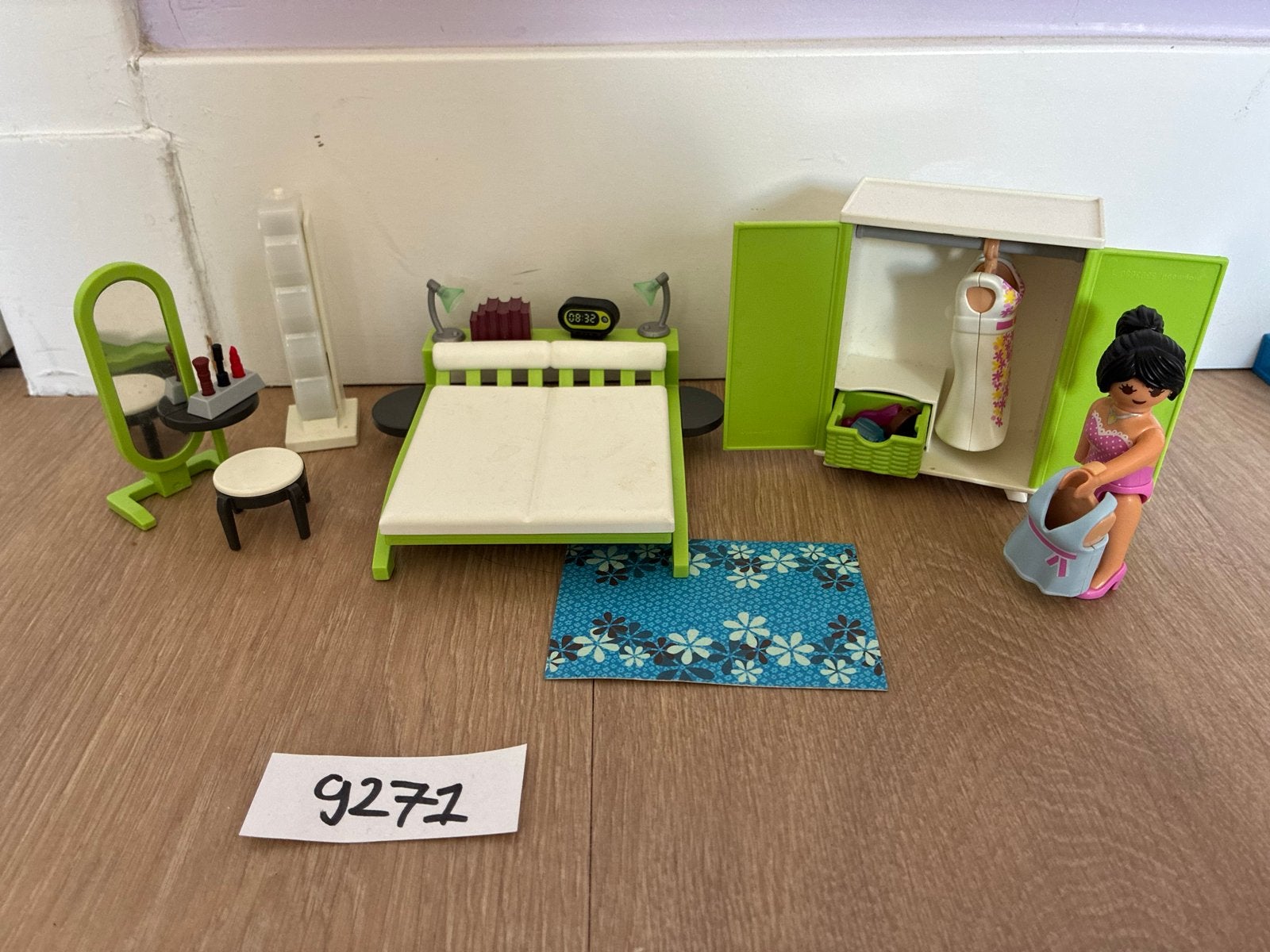 Playmobil Slaapkamer Set 9271 - Compleet met Accessoires, Ophalen of Verzenden, Zo goed als nieuw, Overige typen