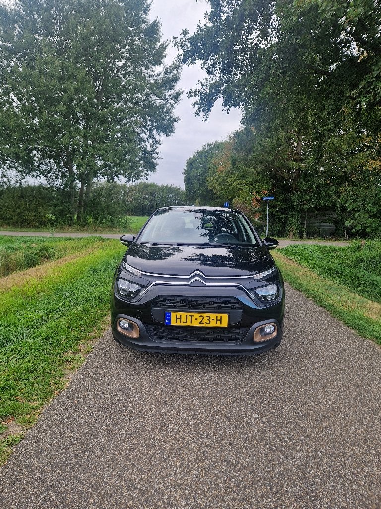 Citroën C3 1.2 Puretech 83pk S&S 2023 Zwart, Auto's, Voorwielaandrijving, 83 pk, Euro 6, 1199 cc