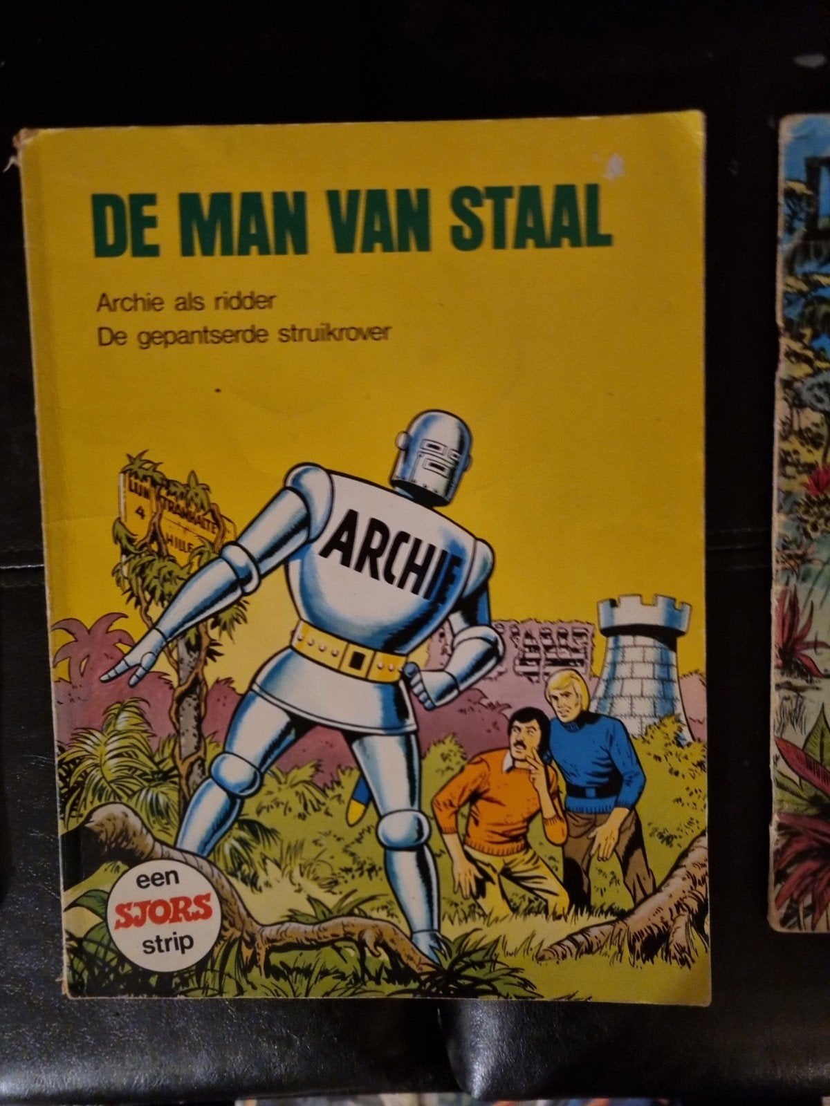 De Man van Staal - Archie als ridder (Sjors strip), Ophalen of Verzenden