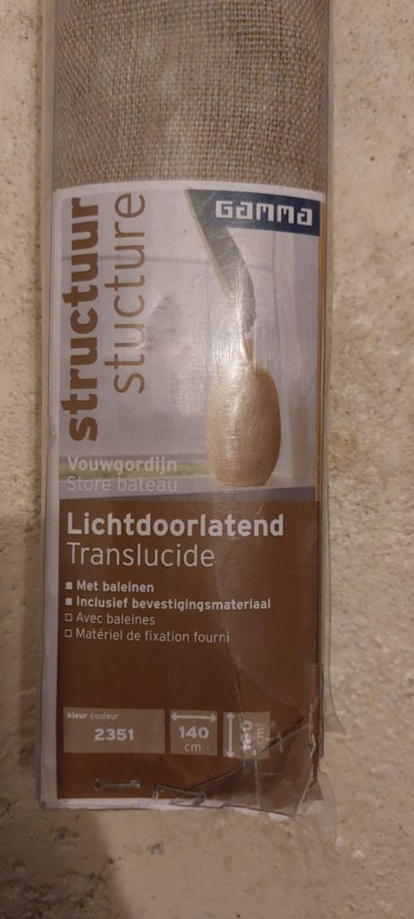 Vouwgordijn 140/180, Ophalen, Nieuw, 100 tot 150 cm, 150 tot 200 cm