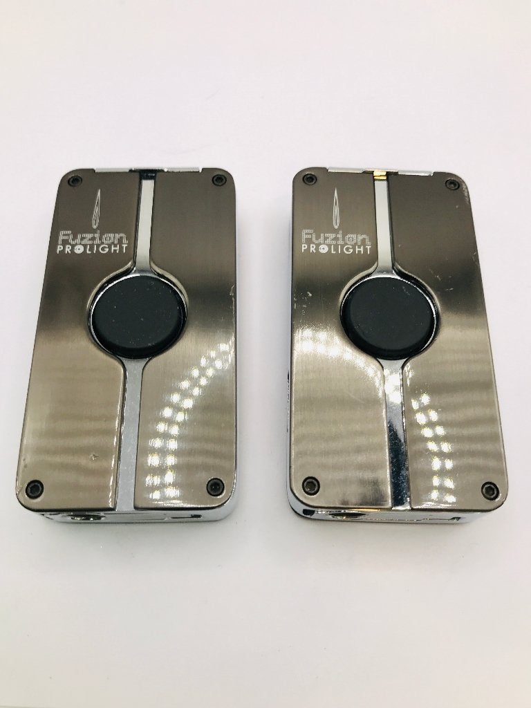 2xFuzion Prolight Triple Pocket Black turbolighter aansteker, Ophalen of Verzenden, Zo goed als nieuw, Aansteker