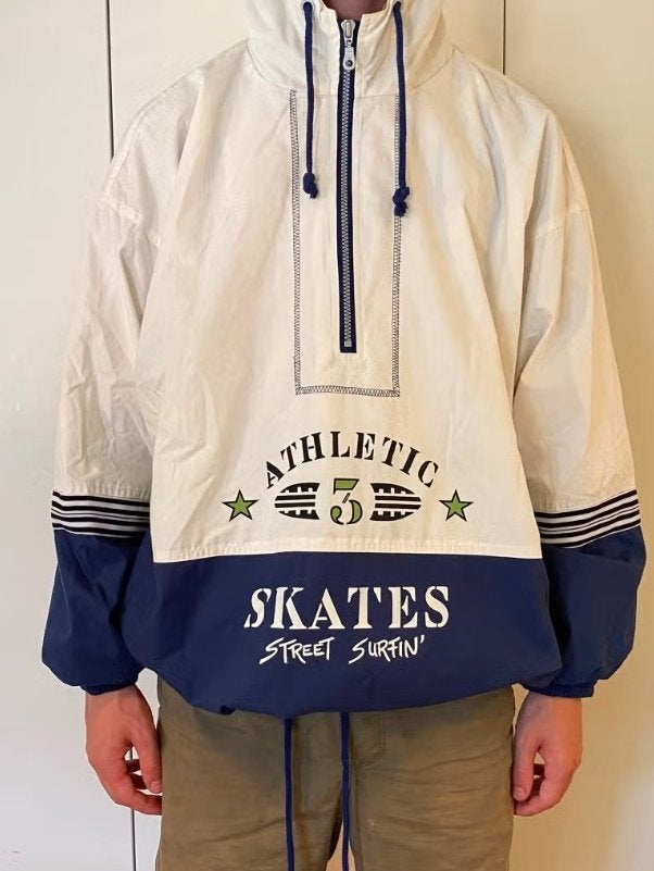 Vintage Athletic Skates Street Surfin' Windjack, Maat 52/54 (L), Onbekend, Meerkleurig, Ophalen of Verzenden