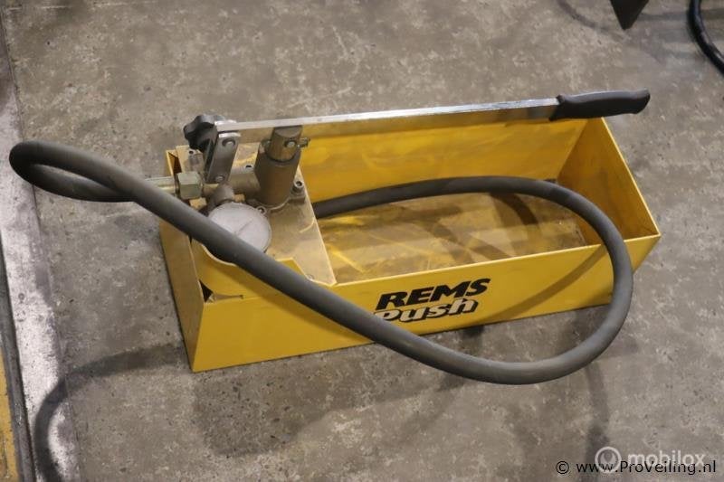 Online Veiling: REMS PUSH handafperspomp, Doe-het-zelf en Verbouw, Gereedschap | Handgereedschap, Gebruikt