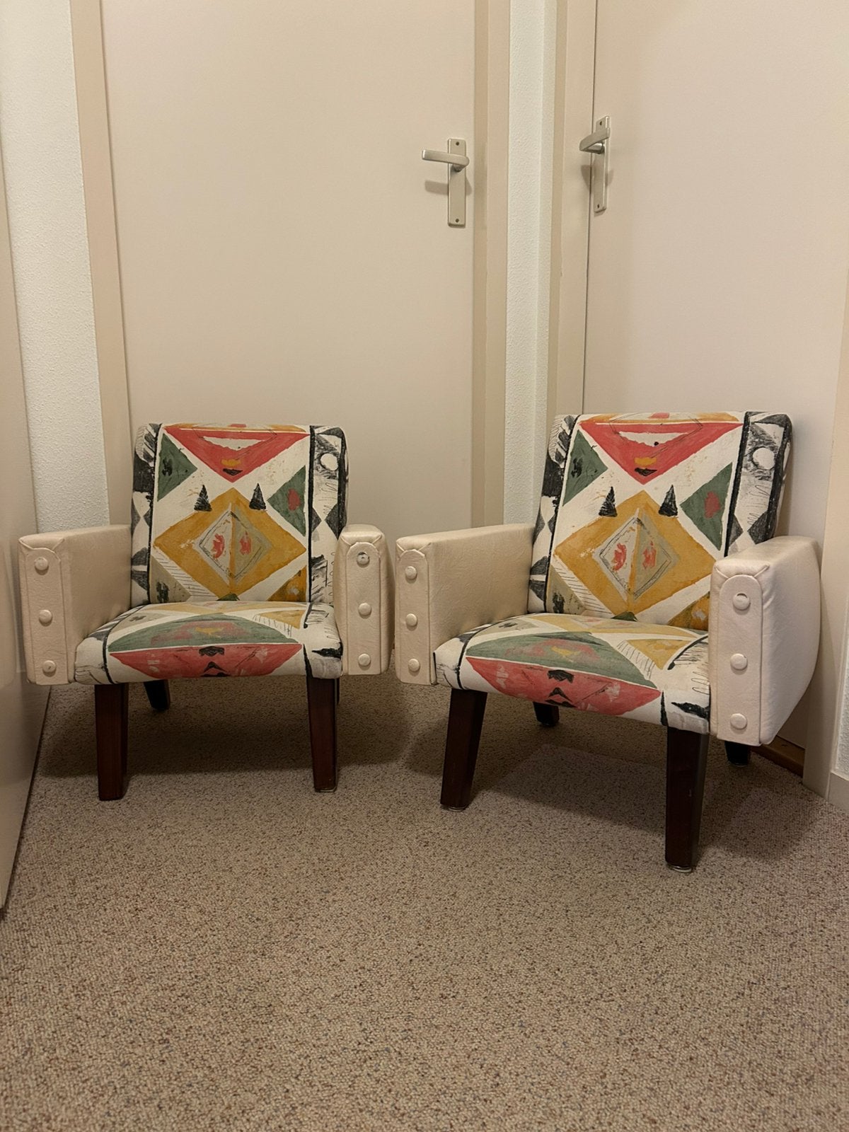 Vintage kinder fauteuils, Ophalen, Zo goed als nieuw, Minder dan 75 cm, 50 tot 75 cm