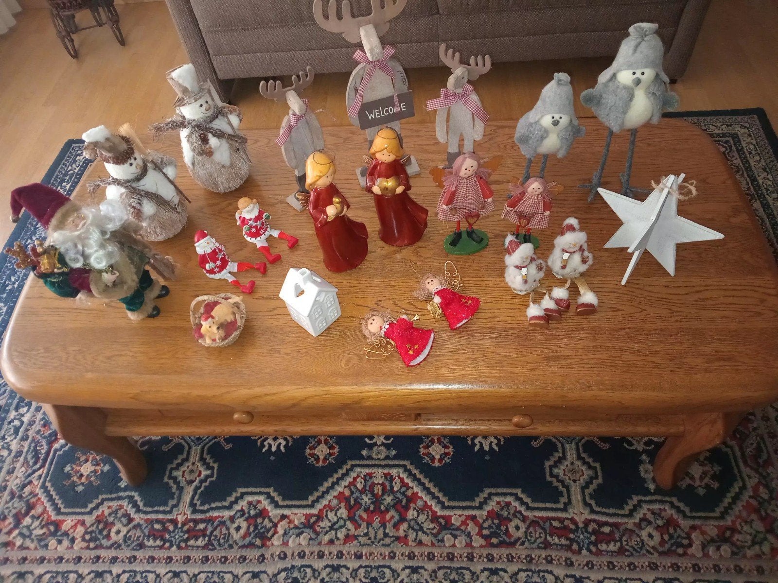 Diversen Kerstartikelen, inclusief kerstballen, Diversen, Ophalen, Gebruikt