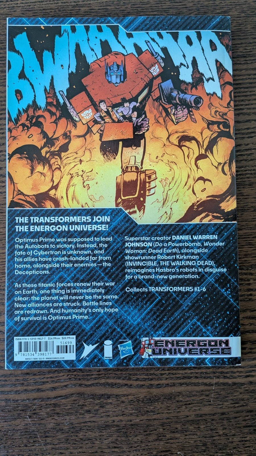 Transformers: Robots in Disguise Vol. 1 - Zo goed als nieuw, Eén stripboek, Ophalen of Verzenden, Zo goed als nieuw, Daniel Warren Johnson, Mike Spicer