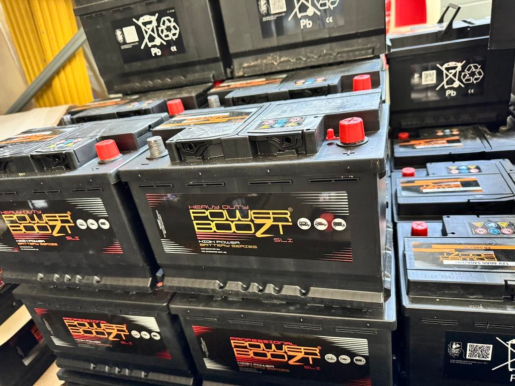 NIEUW | PowerBoost 12V start accu’s – Standaard/ AGM / EFB, Auto-onderdelen, Accu's en Toebehoren, Ophalen of Verzenden, Nieuw