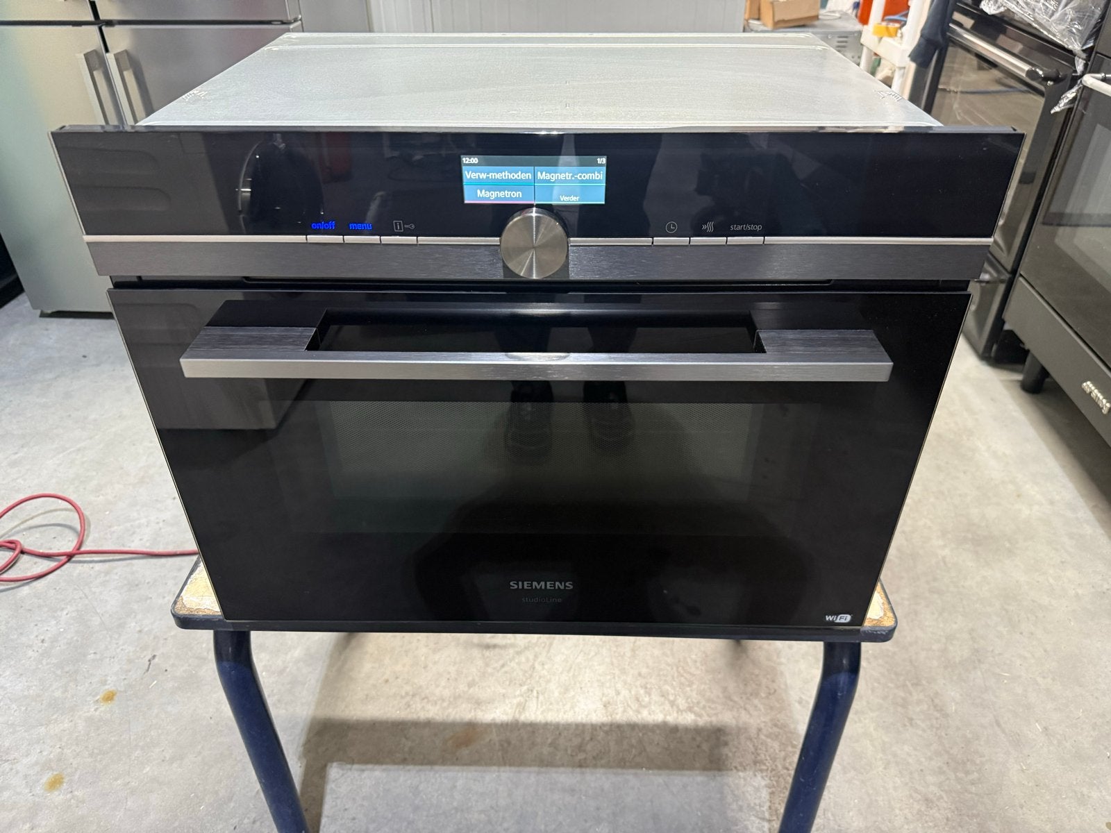 Siemens Studioline Combi-oven met magnetronfunctie, 45 tot 50 cm, Bella, Hete lucht, 60 cm of meer