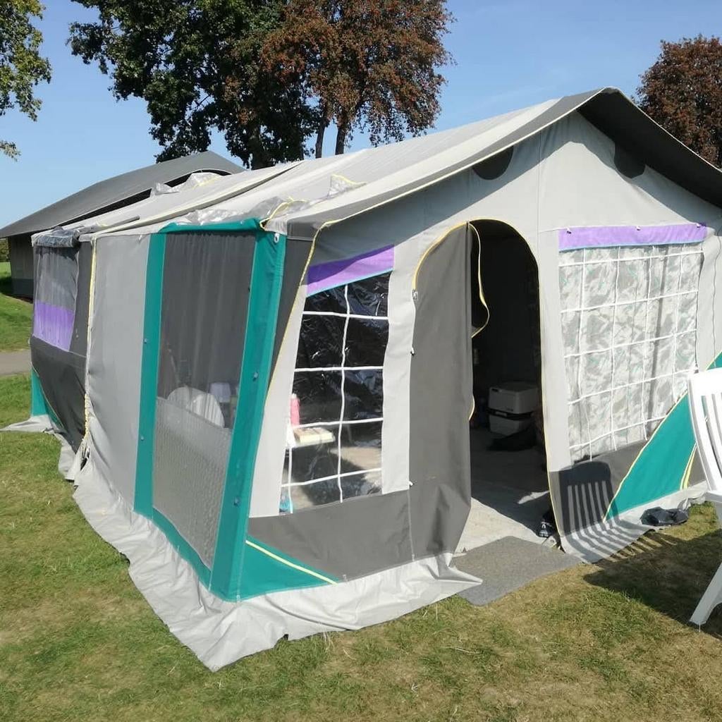 Jamet Texas 6-persoons vouwwagen, compleet uitgerust, Caravans en Kamperen, Vouwwagens, Ophalen of Verzenden