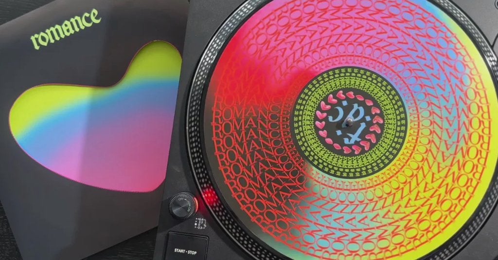 Vinyl LP Fontaines D.C. Romance ZOETROPE PICTURE DISC NIEUW, Cd's en Dvd's, LP, Ophalen of Verzenden, 12 inch, Geseald