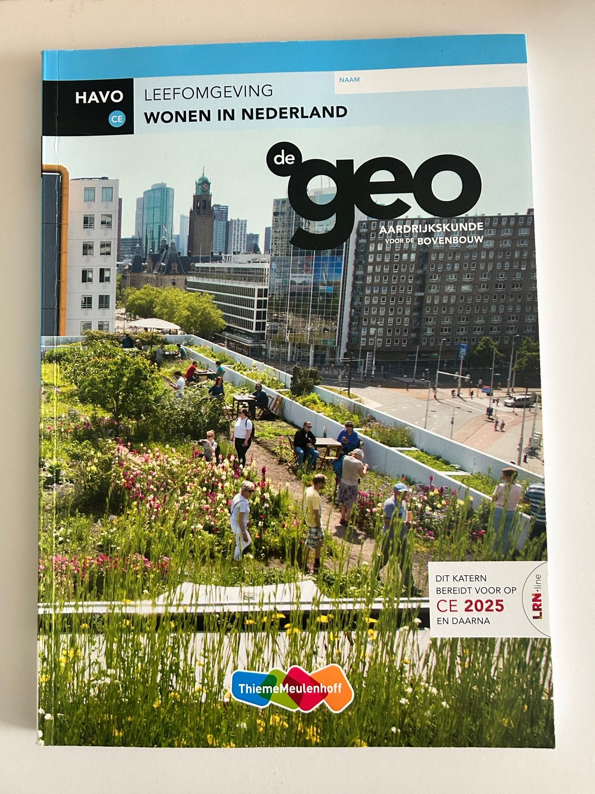 De Geo Aardrijkskunde HAVO - Wonen in Nederland & Brazilië, Ophalen of Verzenden, Zo goed als nieuw, HAVO, Aardrijkskunde