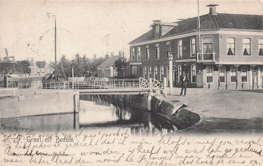 703-152-039 Bedum, Verzenden, Voor 1920, Groningen
