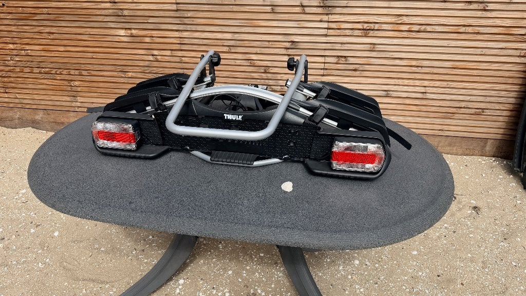 Thule EuroWay G2 921 fietsendrager, Ophalen, 2 fietsen, Zo goed als nieuw, Trekhaakdrager