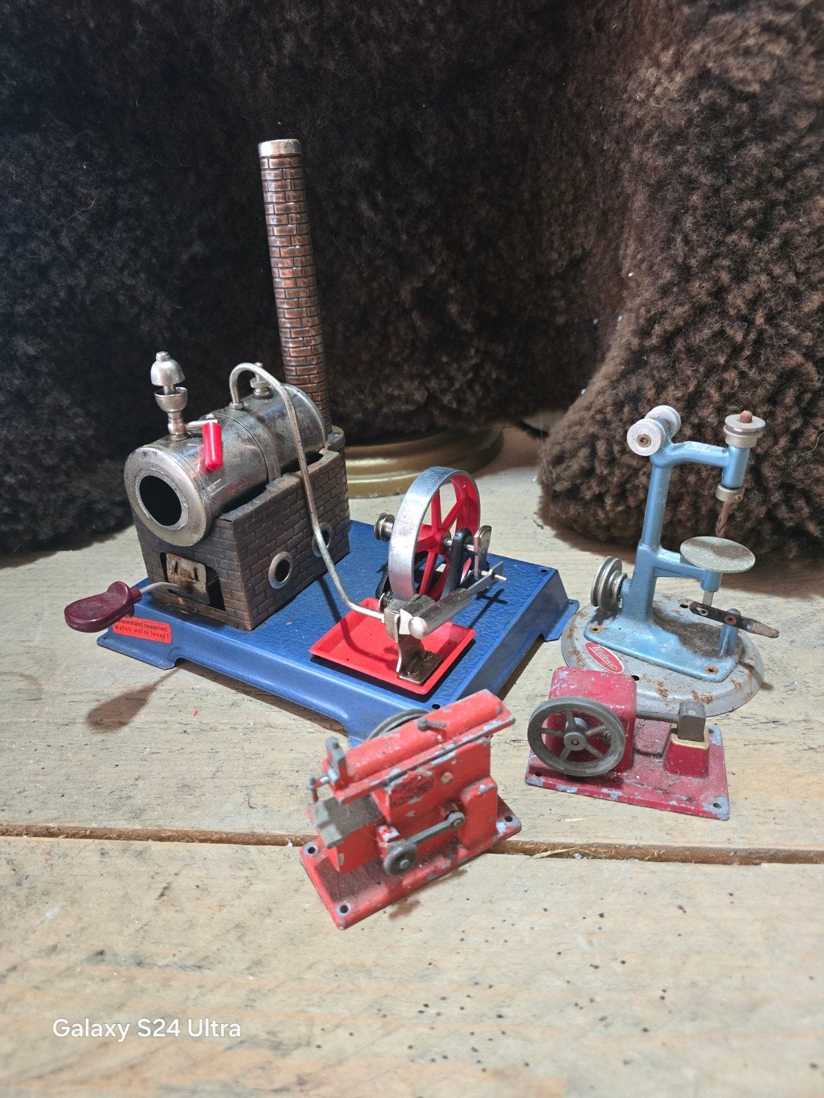 D7 > Wilesco D6 stoommachine met toebehoren, Hobby en Vrije tijd, Ophalen of Verzenden
