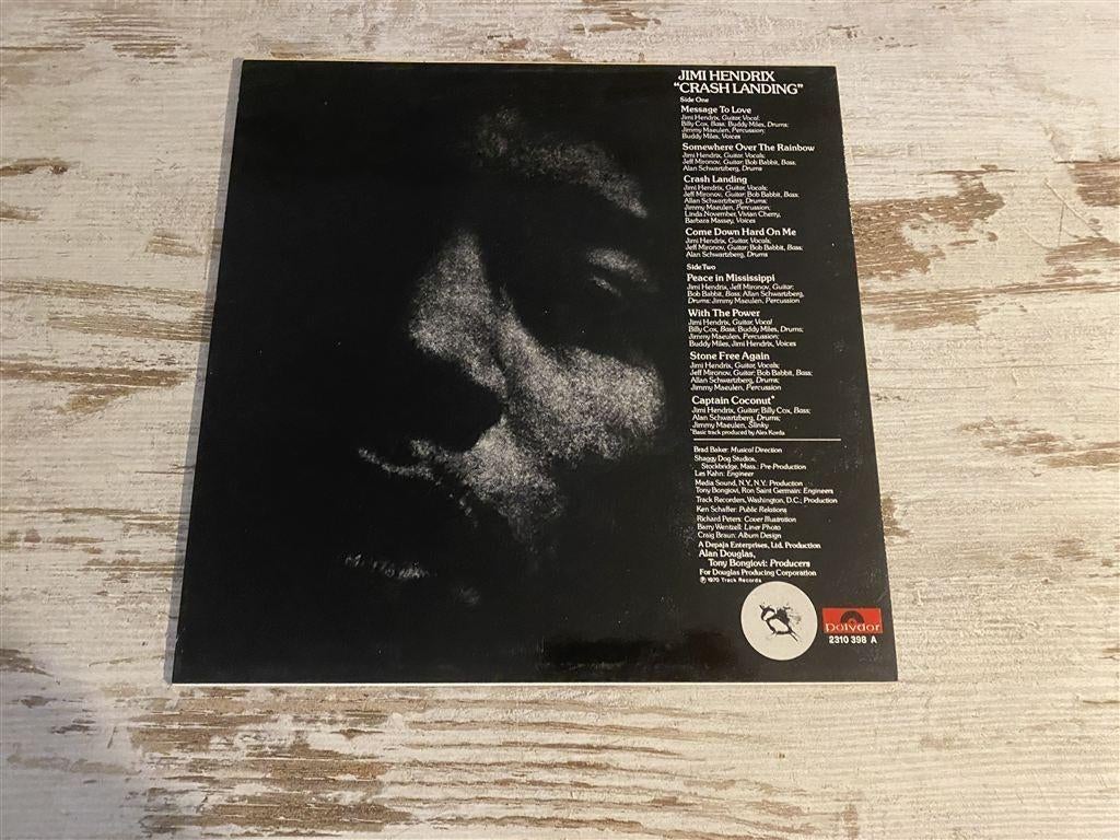 Jimi Hendrix - Crash Landing Vinyl [1186], Verzenden, Zo goed als nieuw, 12 inch, Poprock