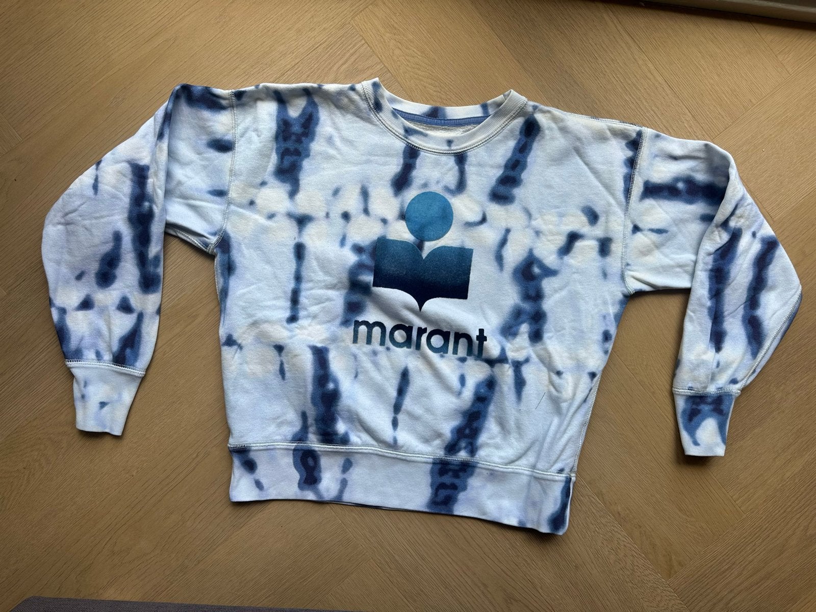 Isabel Marant Étoile Tie-Dye Sweatshirt Maat 40, Maat 38/40 (M), Lange mouw, Gedragen, Verzenden
