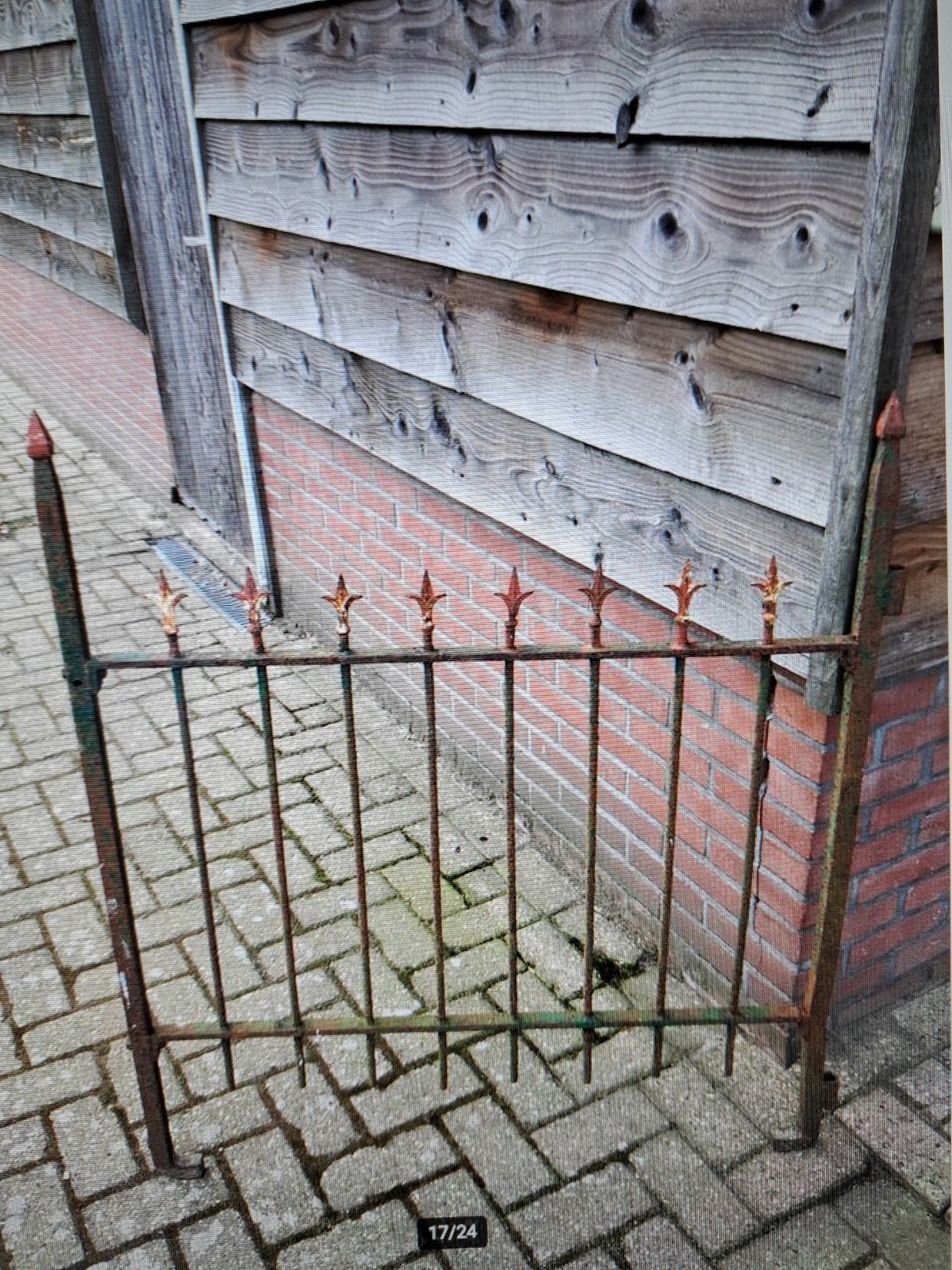 Tuinhekken, Ophalen, IJzer