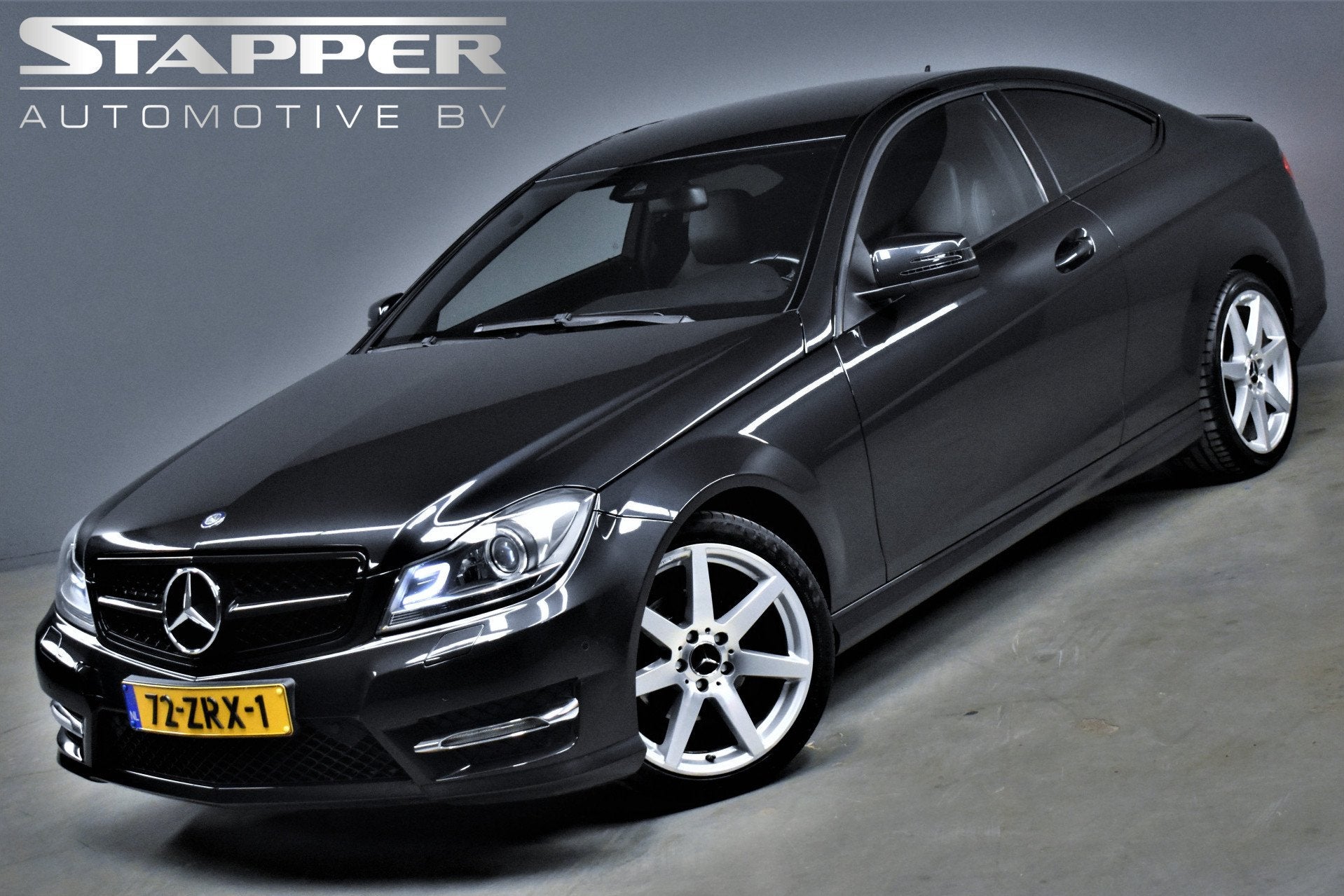 Mercedes-Benz C-Klasse Coupé 250 204pk OrgNL Xenon/Navi/Led, Automaat, Euro 5, Achterwielaandrijving, Zwart