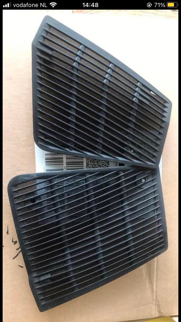 Mercedes W201 speaker kappen set NOS, Auto-onderdelen, Interieur en Bekleding, Ophalen of Verzenden, Nieuw