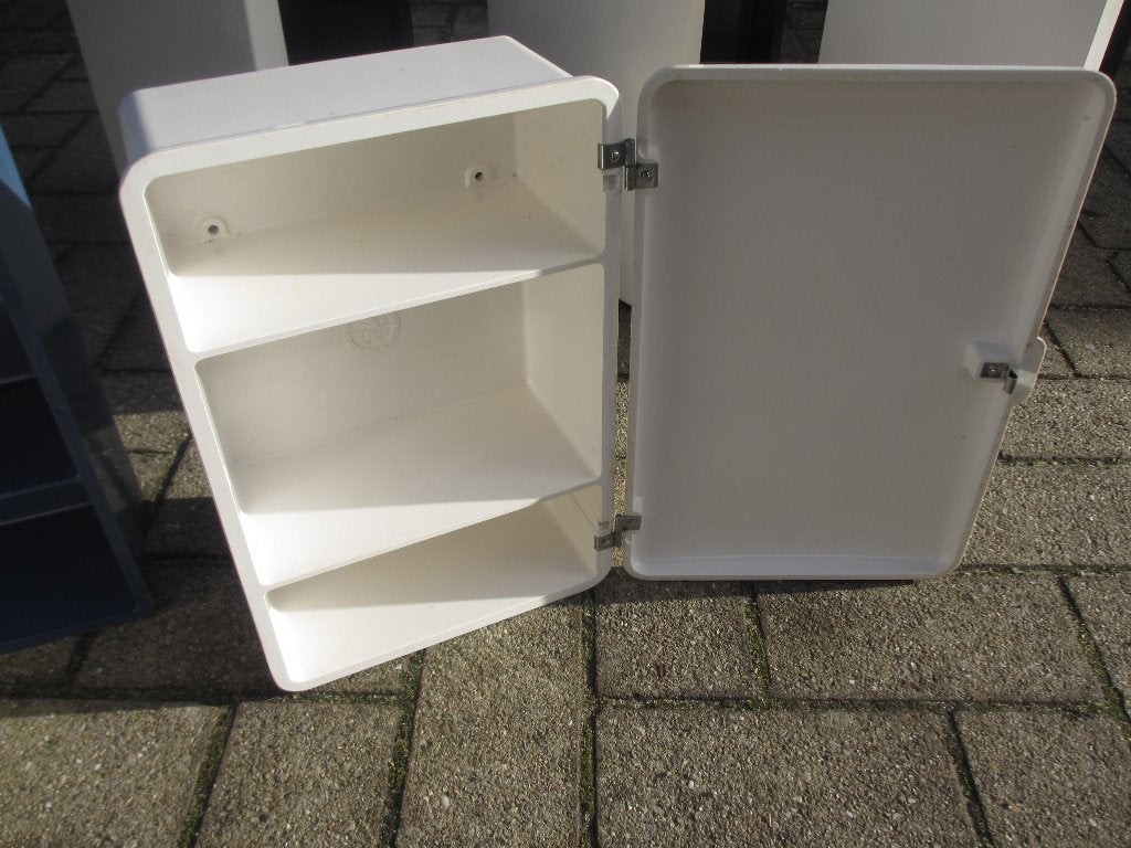 4x Vintage BADKAMERKASTJE [ made in Italy ] Jaren 60, Ophalen of Verzenden, Huis en Inrichting