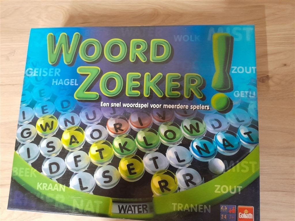 woordzoeker! Goliath - s1211, Hobby en Vrije tijd, Gezelschapsspellen | Bordspellen, Verzenden, Zo goed als nieuw