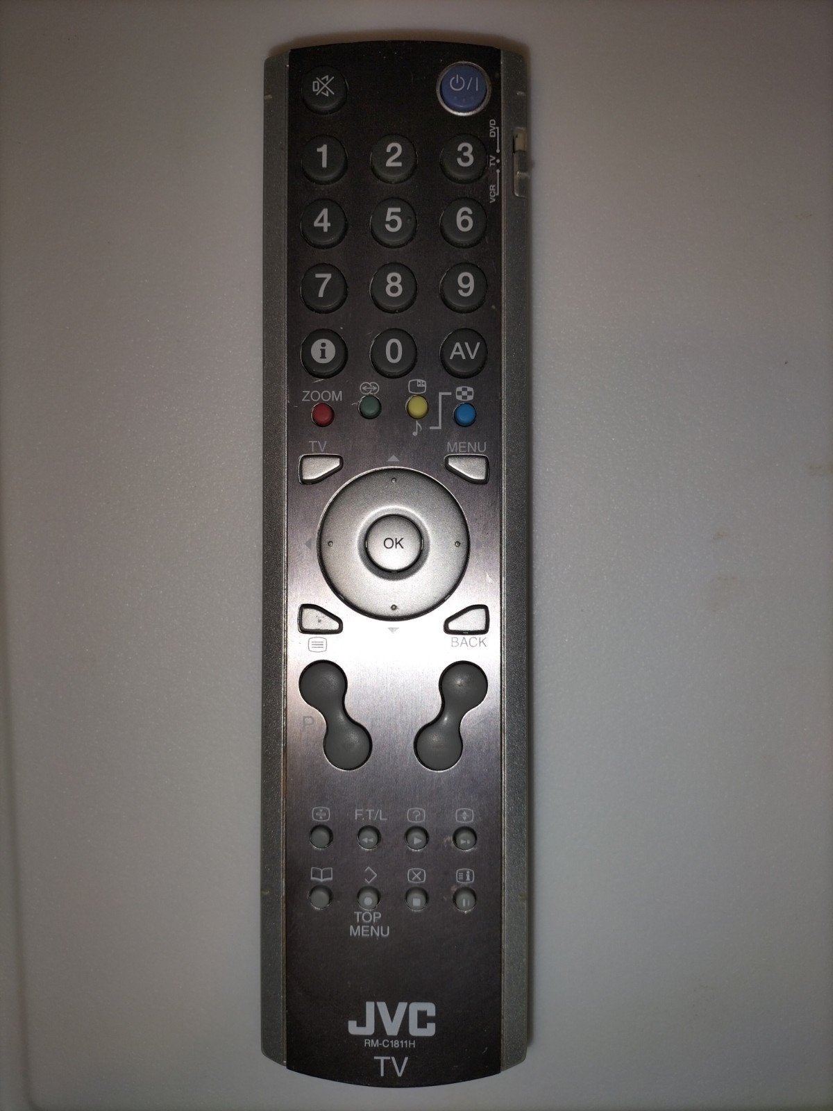 Originele JVC RM-C1811H Afstandsbediening - Getest & Werkend, Ophalen of Verzenden, Gebruikt, Origineel, Dvd
