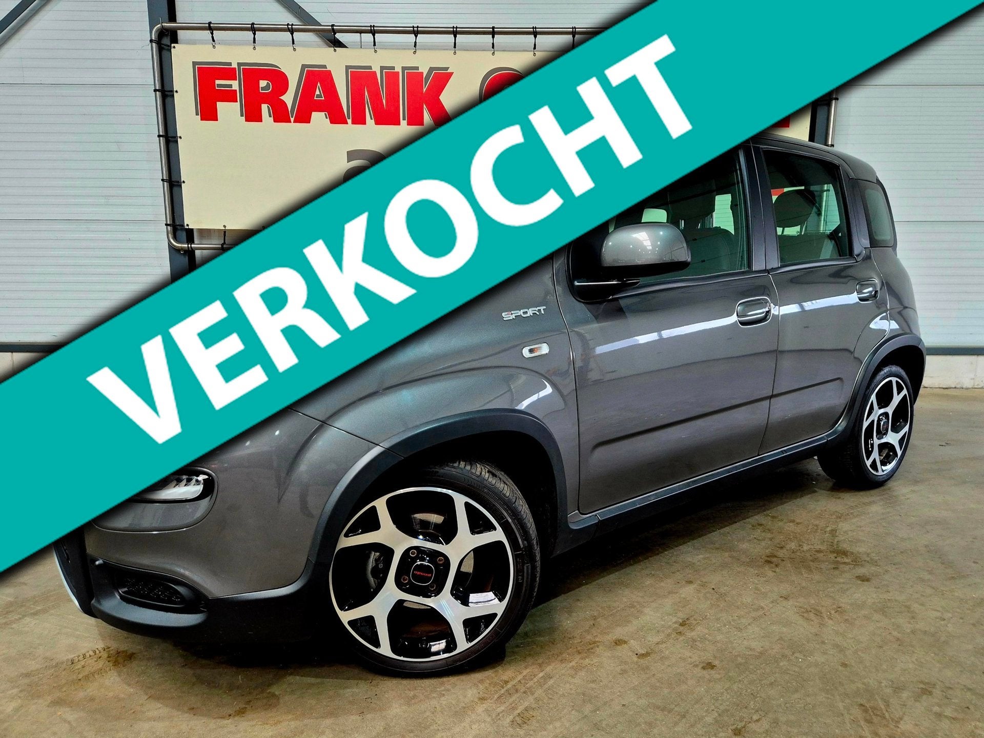 Fiat Panda 1.0 Hybrid 70PK Sport + NAP|DAB+|Elek. Pakket|Blu, Auto's, Fiat, Stof, Panda, 4 stoelen, Origineel Nederlands