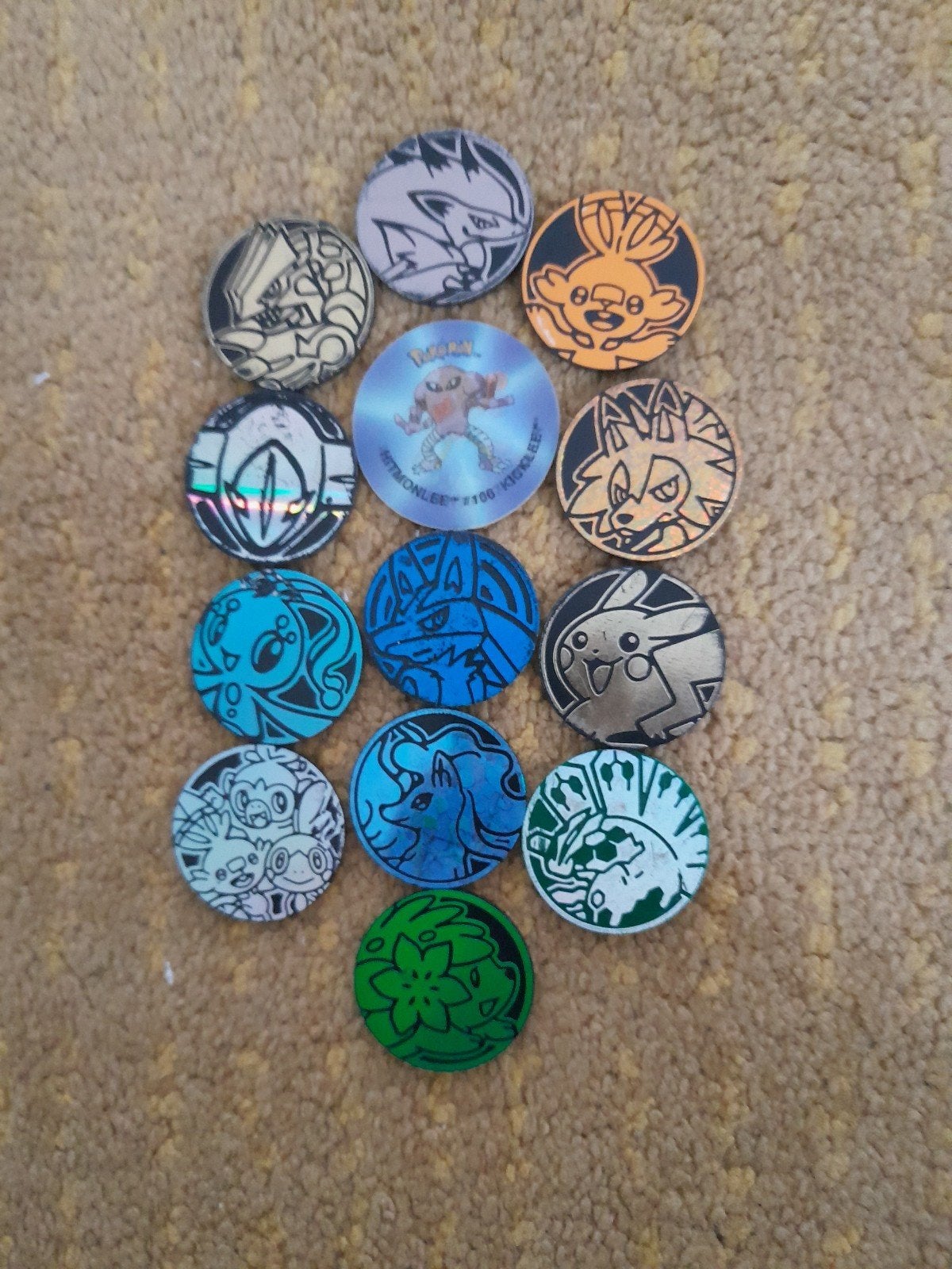 13 pokemon munten, Verzamelen, Ophalen, Losse flippo's
