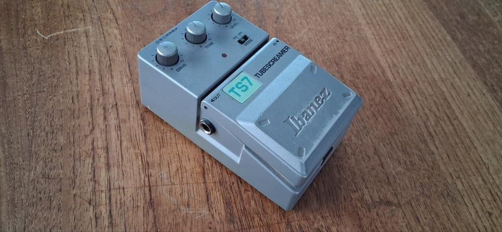 Ibanez Tube Screamer TS7 - Klassieke Overdrive Pedaal, Muziek en Instrumenten, Effecten, Ophalen of Verzenden, Gebruikt, Distortion, Overdrive of Fuzz