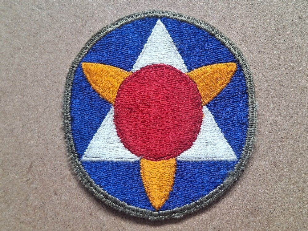 WWII US Bermuda Base Command patch, Verzenden, Amerika, Embleem of Badge