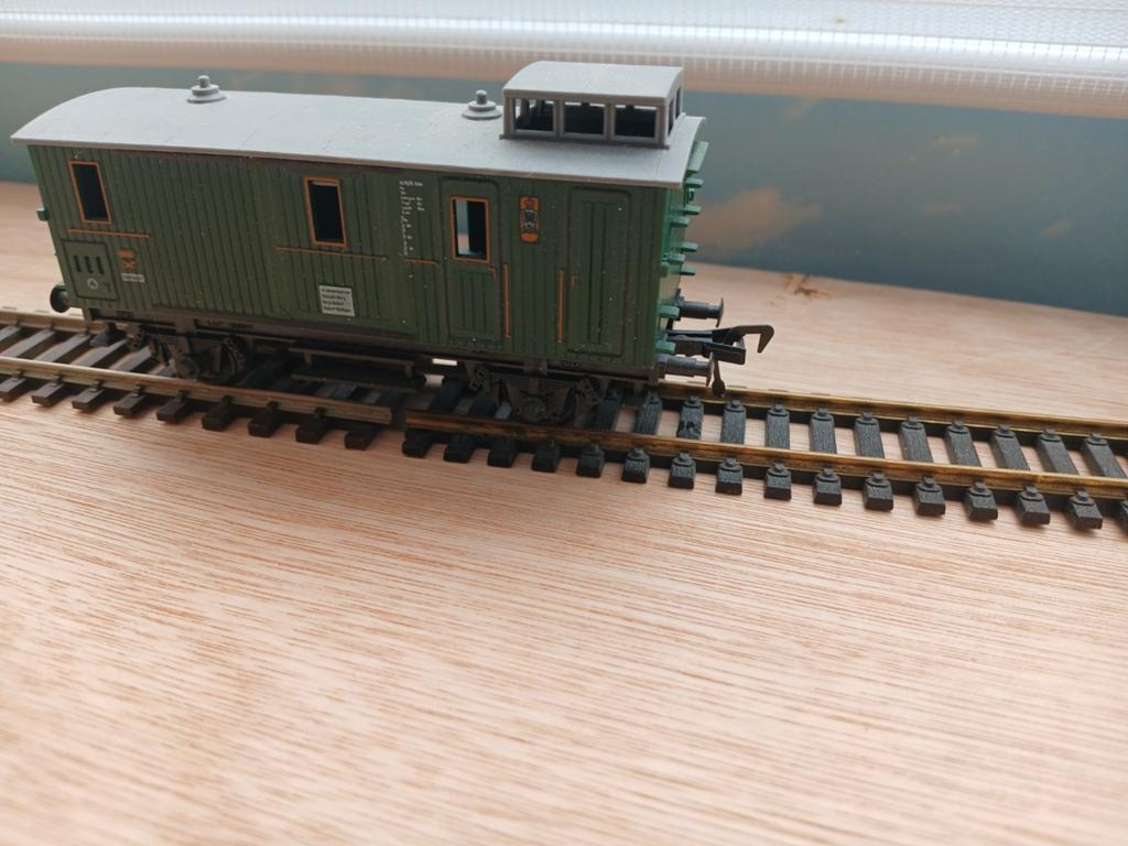 Fleischmann Sluitwagen HO - Groene goederenwagon, Hobby en Vrije tijd, Modeltreinen | H0, Ophalen of Verzenden, Gebruikt, Wagon