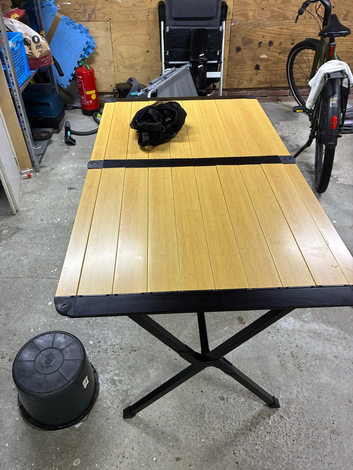Happy Rino Roltafel 140x80 - Ideaal voor Camping/Tuin, Ophalen, Gebruikt, Campingtafel