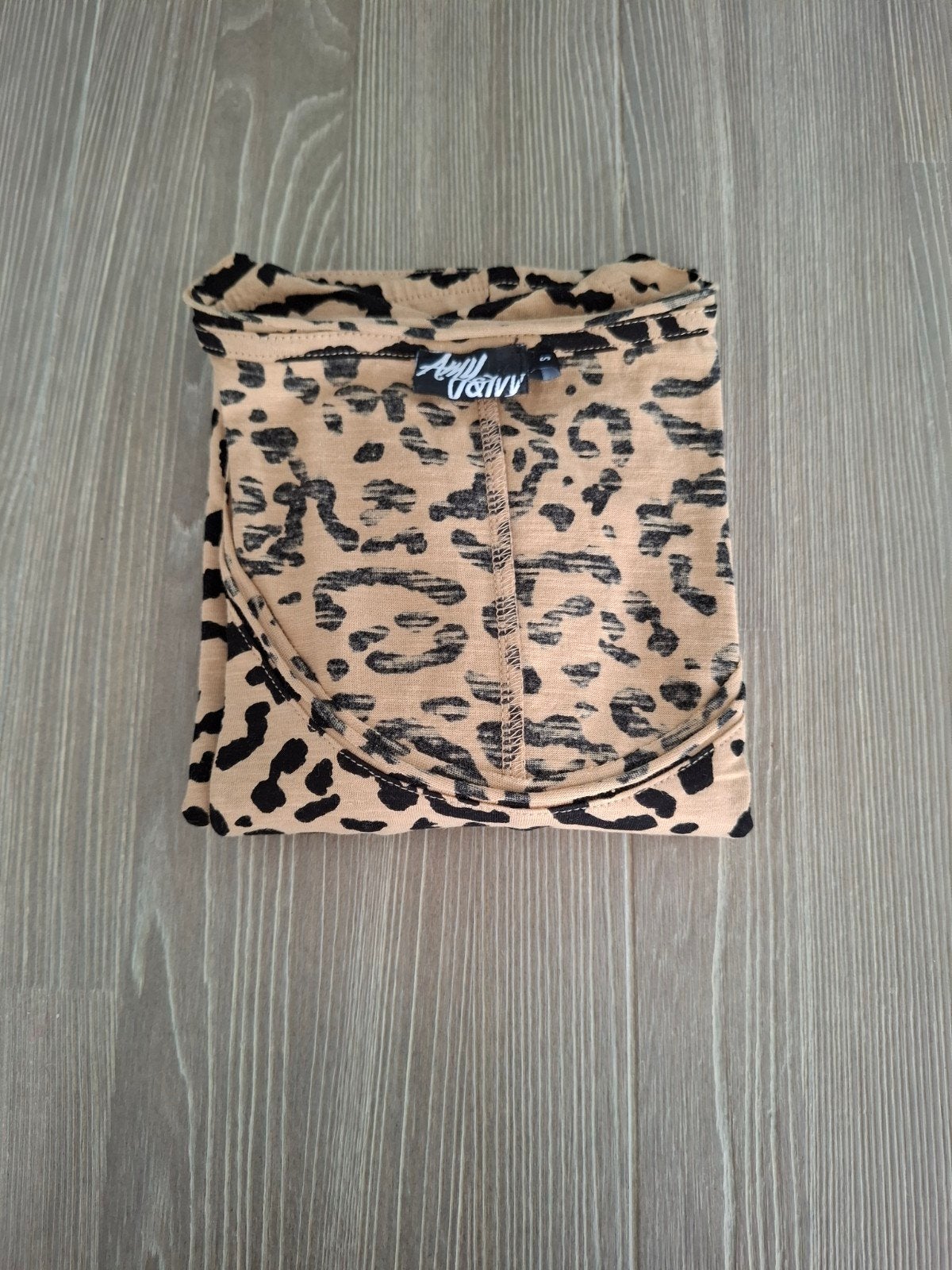 Nieuw Amy & Ivy luipaardprint tuniek maat S, Kleding | Dames, T-shirts, Bruin, Nieuw, Ophalen of Verzenden, Amy & Ivy