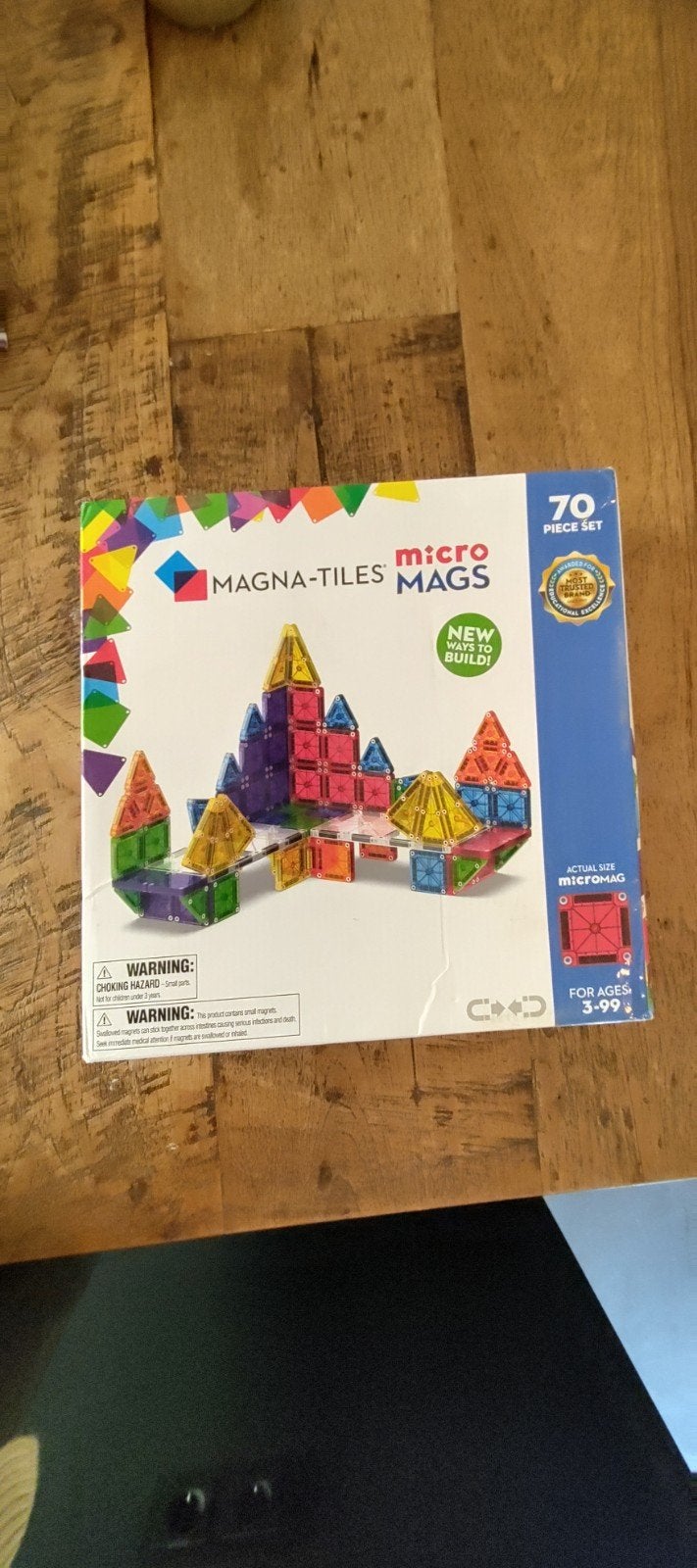 Magna-Tiles Micro Mags 70-delige set (verpakking beschadigd), Ophalen of Verzenden, Nieuw, Overige merken