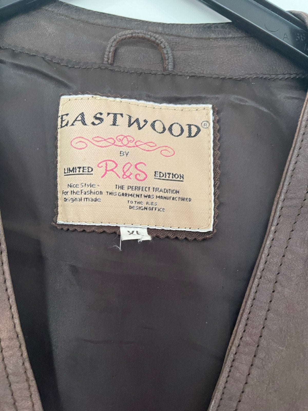 Eastwood Leren Vest - Bruin, Maat XL, Ophalen of Verzenden, Gedragen